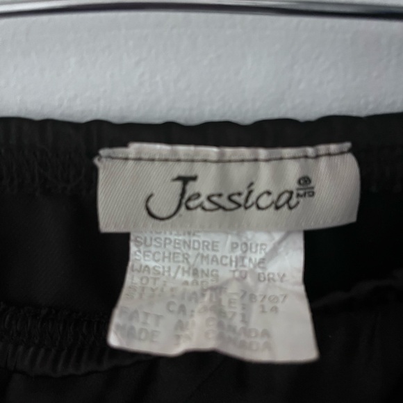 jessica black satin skirts - Picture 2 of 2